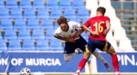Max Dowman won a penalty as he featured for England Under-19s in a 3-3 draw with Spain