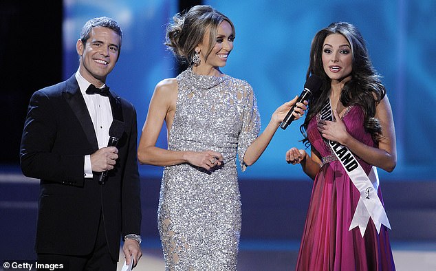 A resurfaced video has shown the astonishing moment that Charlie Kirk's wife, Erika, competed in the 2012 Miss USA pageant - and lost out to Olivia Culpo as she answered a question about allowing transgender women to compete