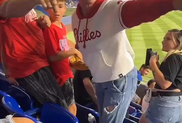 The woman didn't see the loose ball as fair game, but rather claimed she had it in her hand