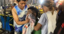 The streets of Cebu following a magnitude 6.9 earthquake that jolted parts of the island