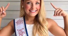 Snelling (pictured) has used her account to share news of upcoming beauty pageants, captioning her latest post on June 11: 'There is a pageant for EVERYONE!'
