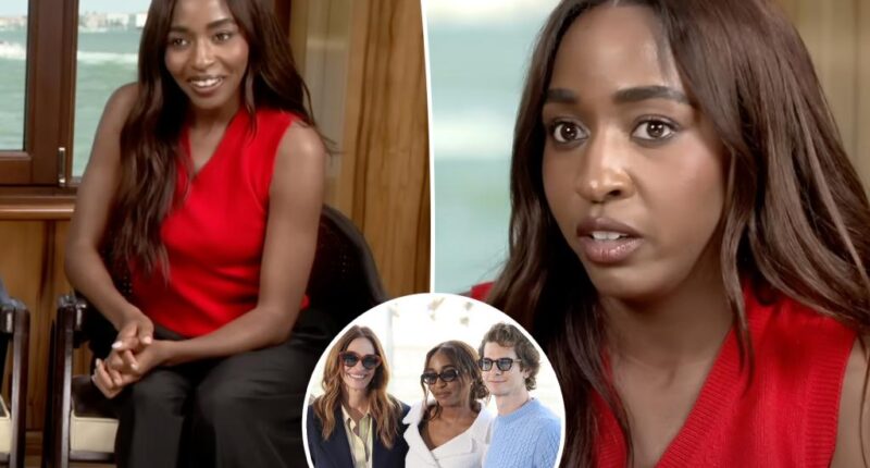 Ayo Edebiri goes viral for response to cringeworthy interview with Julia Roberts, Andrew Garfield