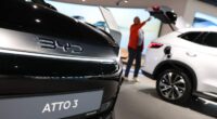 BYD’s shares sharply lower after China EV maker’s earnings miss