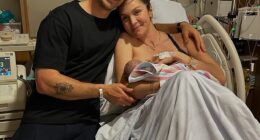 Laura Byrne and Matty 'J' Johnson have welcomed their third child together