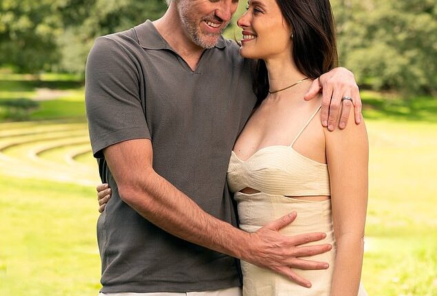 Bachelorette star Luke McLeod (left, with wife Brittany Bennett) has bravely spoken out about his fertility struggles, days after announcing he is set to become a father for the first time