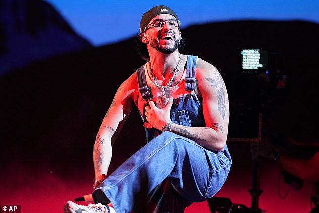 Puerto Rican rapper Bad Bunny has been revealed as the Super Bowl Halftime Show performer