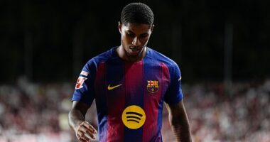 Barcelona are reportedly considering sending Marcus Rashford back to Manchester United