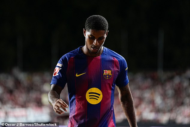 Barcelona are reportedly considering sending Marcus Rashford back to Manchester United