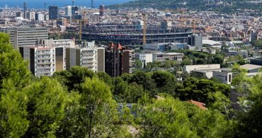 Barcelona 's long-awaited return to the Nou Camp has been cancelled with the stadium still not ready