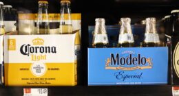Beer sales have dropped off. Modelo and Corona parent’s stock dives to a 5-year low.