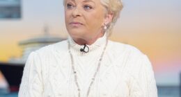 Benidorm star Crissy Rock, 66, has announced her split from third husband Julian Buck, whom she met on the set of the ITV comedy , after six years of marriage.