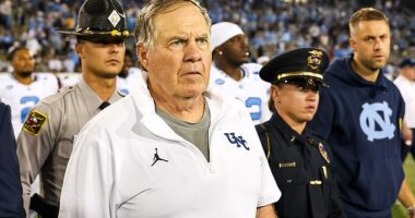 Bill Belichick earned his first win as North Carolina head coach on Saturday night