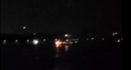 The boat carrying Greta Thunberg has been 'set on fire by a drone', witnesses have reported