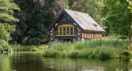 A stunning boathouse with panoramic views of Lake Windermere is on the market for £2.25million