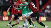 Summer signing Nick Woltemade had four touches in Bournemouth's area and no shots