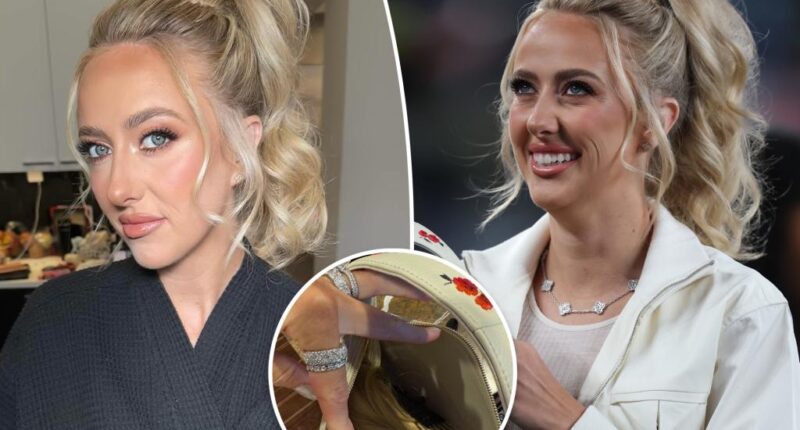 Brittany Mahomes admits to stashing her hair extensions in her purse mid-Chiefs game