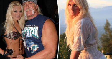 Brooke Hogan reacts to being left out of dad Hulk Hogan's will