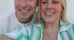 Brooke Warne, 27, took to Instagram to share a major relationship milestone on Saturday with her long-time partner Alex Heath