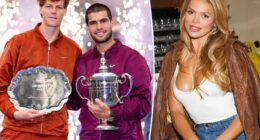 Brooks Nader dated both Carlos Alcaraz, Jannik Sinner during US Open