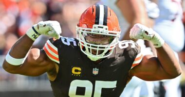 Browns Star Myles Garrett Sends Strong Message to Lions OC John Morton