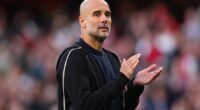 Manchester City boss Pep Guardiola left the capital in confident mood despite his side's late concession