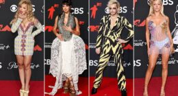 Celebrities begin arriving on the 2025 MTV VMAs red carpet ahead of star-studded ceremony: Live updates