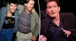 Charlie Sheen lost virginity to Vegas escort paid for with dad Martin's credit card