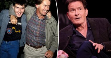 Charlie Sheen lost virginity to Vegas escort paid for with dad Martin's credit card