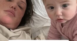 Charlotte Crosby revealed her baby daughter Pixi had been rushed to hospital after 'screaming and throwing up' all day