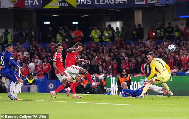 Richard Rios' first-half own goal was enough to give Chelsea a slender win over Benfica