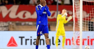 Emanuel Emegha was booed by his own supporters during Strasbourg's victory over Le Havre today
