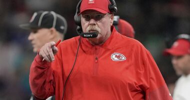 Chiefs head coach Andy Reid has fumed at the NFL over an incident in their season-opener