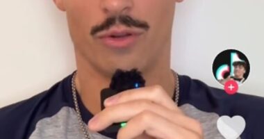 Christian influencer Noah Glenn Carter caught in X-rated nudes scandal: He insists he's innocent... but Daily Mail analysis raises a VERY troubling question