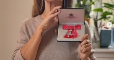 Colin Firth 's ex-wife, eco-fashion campaigner Livia Firth, has dramatically handed back her MBE