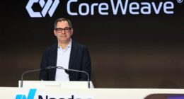 CoreWeave’s stock slides as insider selling sparks investor concerns