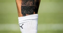 Portugal star Ruben Neves has shown off a heartwarming tattoo of Diogo Jota following the star's passing aged 28