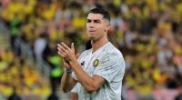 Cristiano Ronaldo appeared to dedicate a goal to his late father as he pointed to the heavens