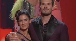 The 34th season of Dancing with the Stars continued on Tuesday, with its special One-Hit Wonders Night, which ended in a double elimination and left Hilaria Baldwin, 41, in the bottom three