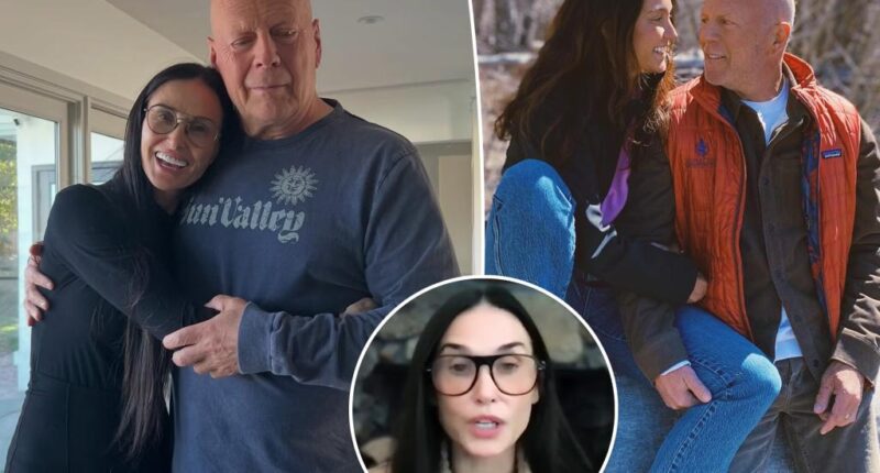 Demi Moore gets candid about ex Bruce Willis' 'difficult' personality shift from dementia