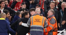 Diego Simeone has revealed why he angrily confronted Liverpool fans at Anfield on Wednesday