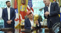 Donald Trump will work to stop Israel being banned from next summer's World Cup