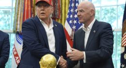 Donald Trump has warned he will move 2026 World Cup matches away from 'dangerous' cities