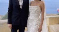It was a family affair worthy of rock royalty as Duran Duran turned out in force at the weekend for bassist and founding member John Taylor¿s daughter Atlanta de Cadenet¿s wedding celebrations in Sicily (Atlanta and John pictured together at the wedding)