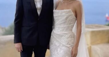 It was a family affair worthy of rock royalty as Duran Duran turned out in force at the weekend for bassist and founding member John Taylor¿s daughter Atlanta de Cadenet¿s wedding celebrations in Sicily (Atlanta and John pictured together at the wedding)