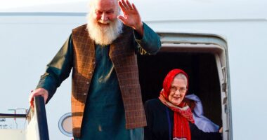 Elderly British couple held in Afghanistan freed from Taliban detention