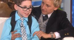 Ellen DeGeneres has paid a touching tribute to Tayt Anderson, the sick child who charmed fans when he appeared on her show and who has now died at 19