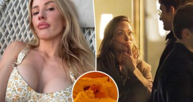 Ellie Goulding strips down for racy bedroom snap as ex-husband sparks romance with Olivia Wilde