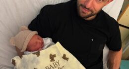 Emmerdale's Michael Parr is a dad! Actor welcomes first child with girlfriend Isabelle Du Plessis as couple reveal tot's sweet name while co-stars rush to congratulate