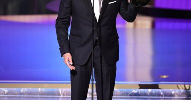 Former E.R. star Noah Wyle completed his career comeback as he led new medical drama The Pitt to top honors as the HBO series was the biggest winner at the 2025 Emmy Awards