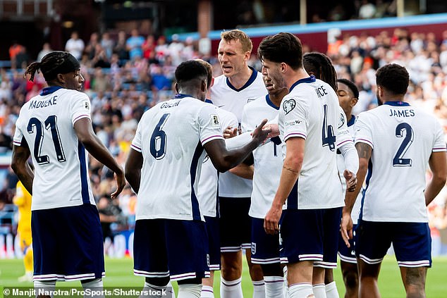 England strolled to a comfortable but dull  2-0 victory over Andorra at Villa Park